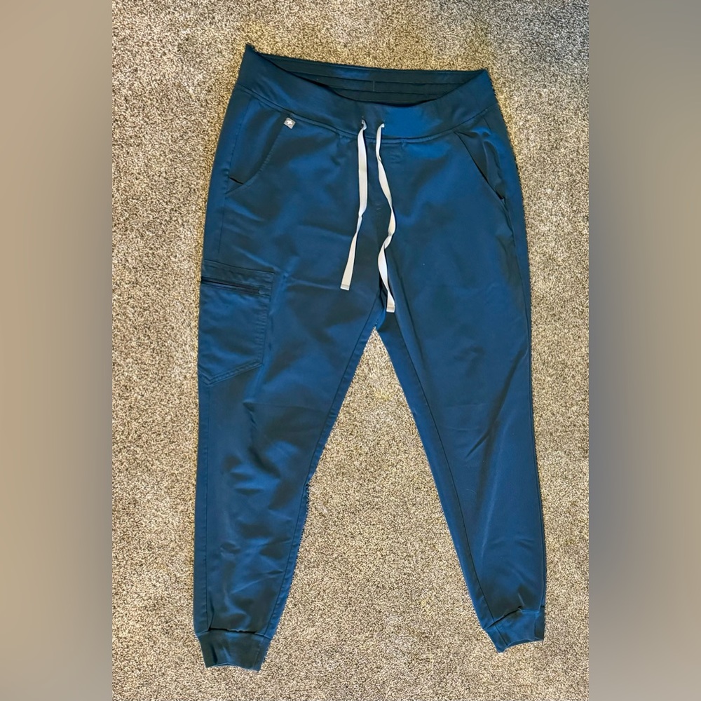 Women’s Figs Scrub Bottom Zamora Jogger Size Medium/Regular Dark Harbor Blue